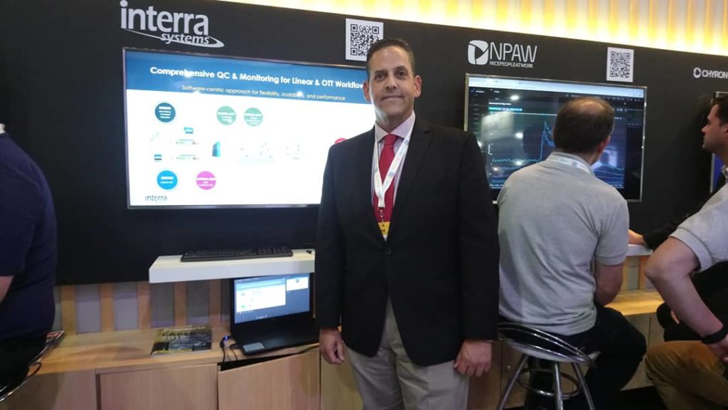 Juanchy Mejía, Senior Director of Sales Southeast US & Latin America de Interra Systems en CAPER SHOW 2019 